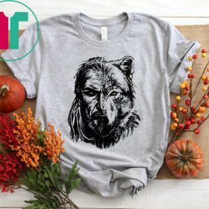 wolf viking warrior tee shirt
