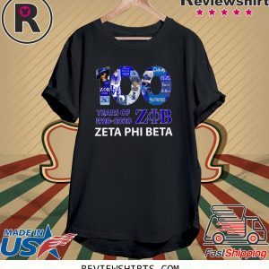 100 Years Of 1920 2020 Zeta Phi Beta Tee Shirt