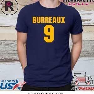 9 Joe Burrow Burreaux Football T-Shirt