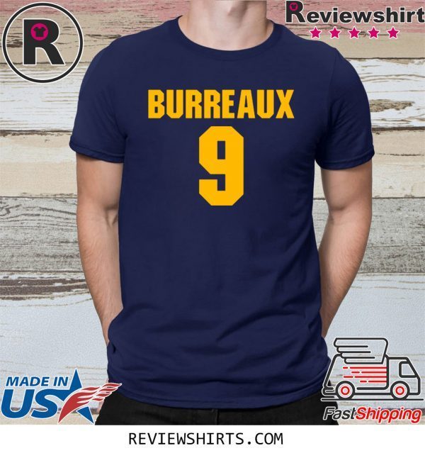 9 Joe Burrow Burreaux Football T-Shirt