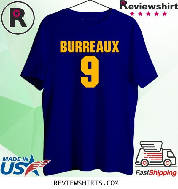 9 Joe Burrow Burreaux Football T-Shirt