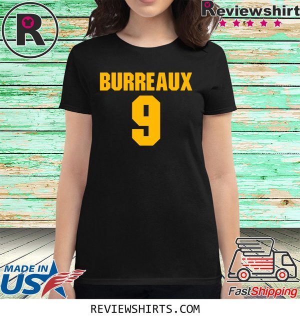 9 Joe Burrow Burreaux Football T-Shirt