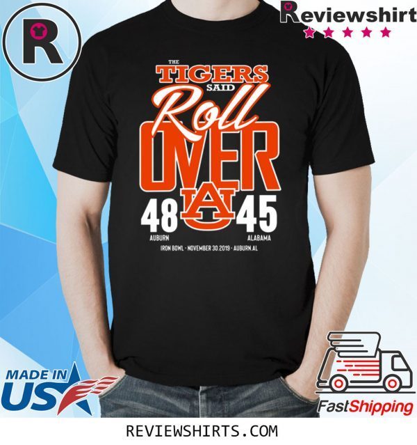 Auburn Tiger Championship Iron Bowl 2019 With Score T-Shirt