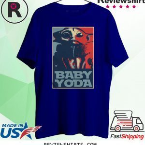 BABY YODA HOPE POSTER T-SHIRT