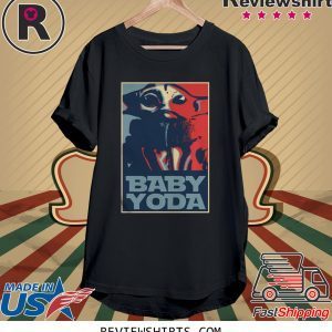 BABY YODA HOPE POSTER T-SHIRT