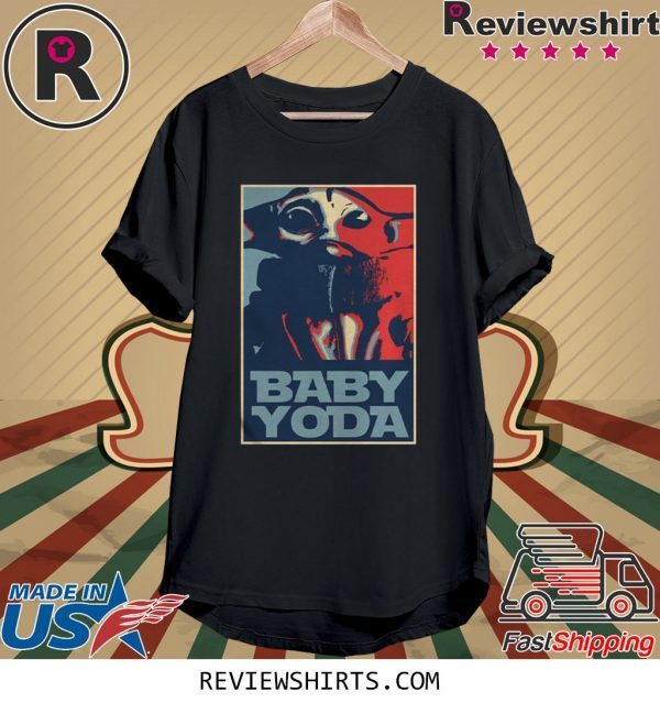 BABY YODA HOPE POSTER T-SHIRT