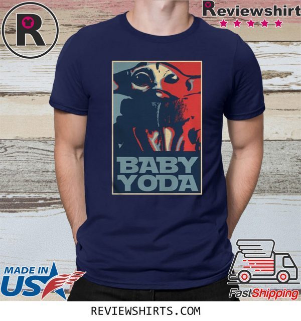 BABY YODA HOPE POSTER T-SHIRT