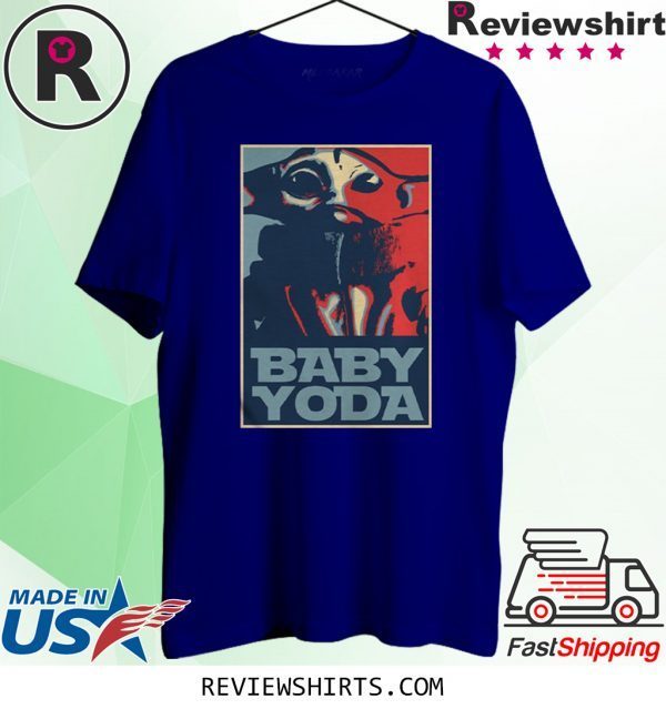 BABY YODA HOPE POSTER T-SHIRT