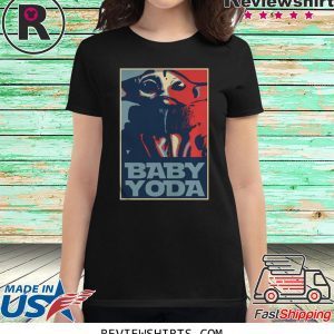 BABY YODA HOPE POSTER T-SHIRT