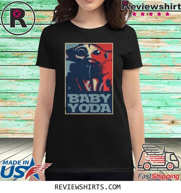 BABY YODA HOPE POSTER T-SHIRT