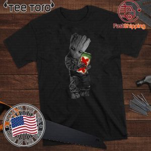 Baby Groot Hug Dos Equis Beer Limited Edition T-Shirt