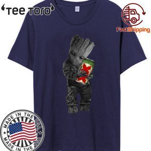 Baby Groot Hug Dos Equis Beer Limited Edition T-Shirt