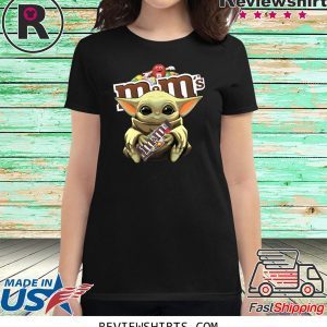 Baby Yoda And M&m’s Candy T-Shirt