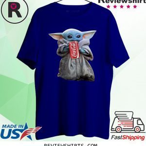 Official Baby Yoda Drink Coca Cola T-Shirt