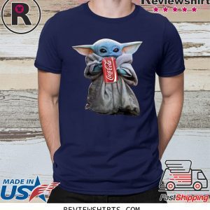 Official Baby Yoda Drink Coca Cola T-Shirt