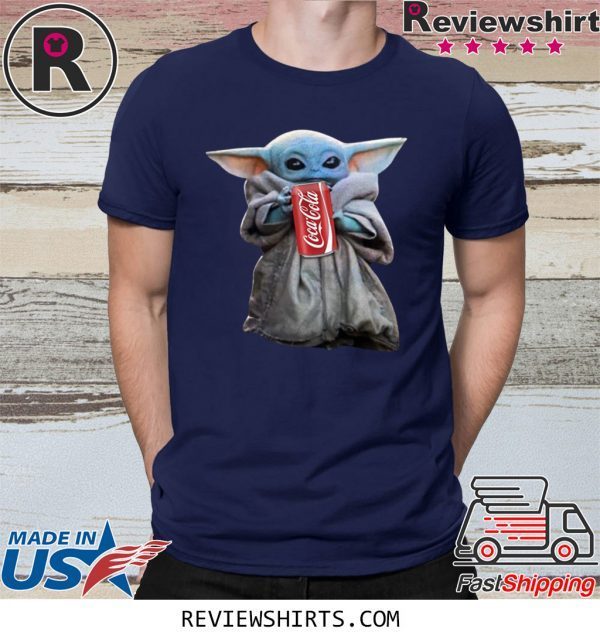 Official Baby Yoda Drink Coca Cola T-Shirt