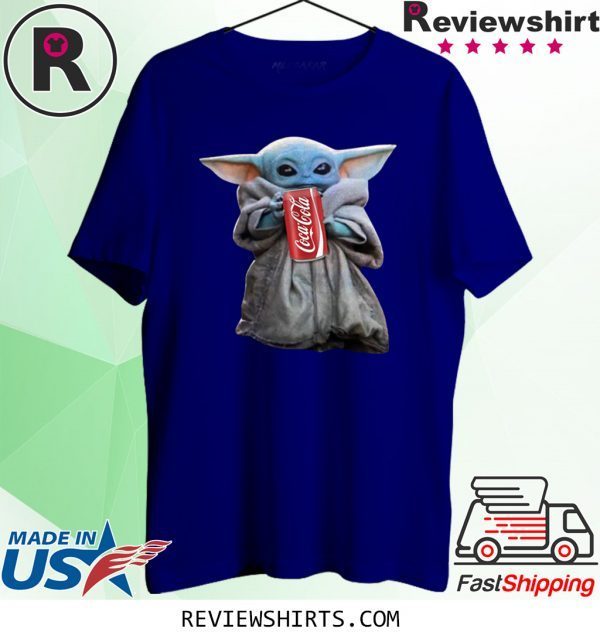 Official Baby Yoda Drink Coca Cola T-Shirt