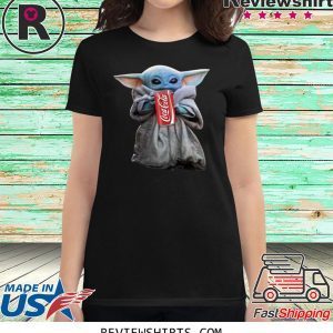 Official Baby Yoda Drink Coca Cola T-Shirt