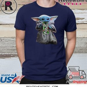 Baby Yoda Drink Four Loko Tee Shirt