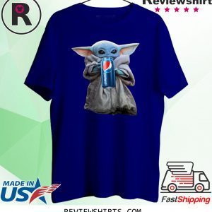 Baby Yoda Drink Pepsi Tee Shirt