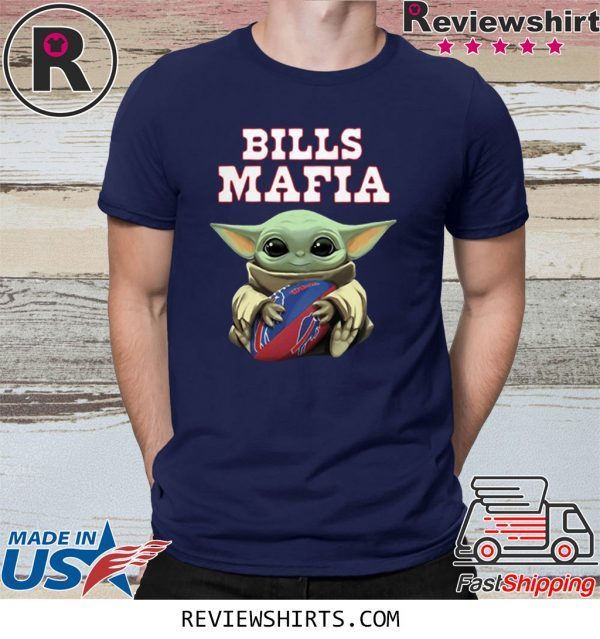 Baby Yoda Hug Bills Mafla T-Shirt