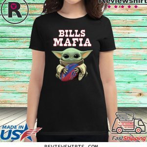 Baby Yoda Hug Bills Mafla T-Shirt