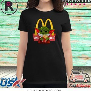 Baby Yoda Hug McDonald's T-Shirt