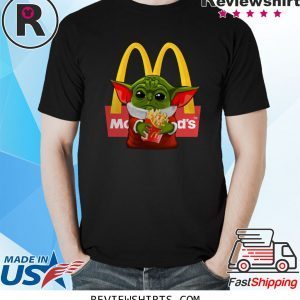 Baby Yoda Hug McDonald's T-Shirt