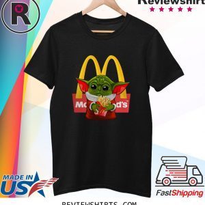 Baby Yoda Hug McDonald's T-Shirt