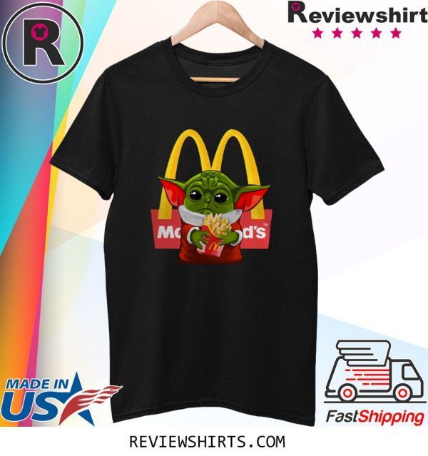 Baby Yoda Hug McDonald's T-Shirt