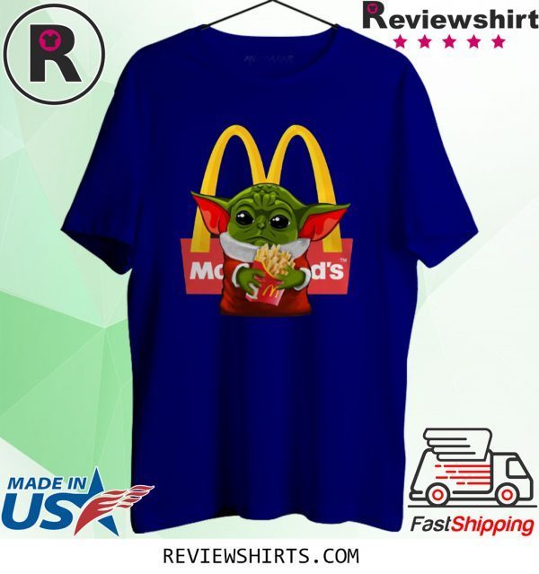 Baby Yoda Hug McDonald's T-Shirt