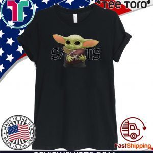 Hug New Orleans Saints Baby Yoda Shirt T-Shirt