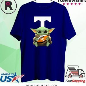 Baby Yoda Hug Tennessee Volunteers T-Shirt