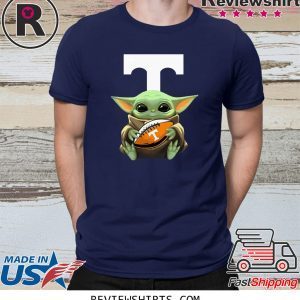 Baby Yoda Hug Tennessee Volunteers T-Shirt