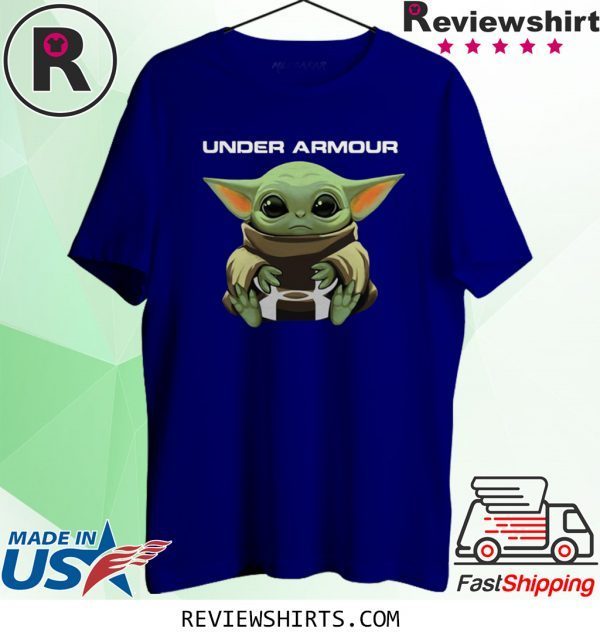 Baby Yoda Hug Under Armour T-Shirt