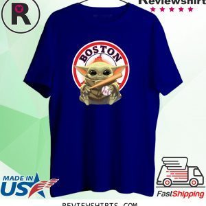 Baby Yoda love Boston Red Sox T-Shirt