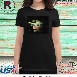 Baby Yoda The Child Unknown Species T-Shirt