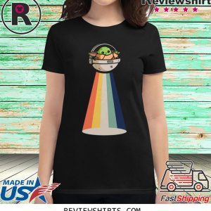 Baby Yoda UFO Vintage Tee Shirt