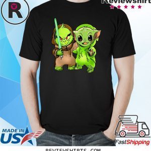 Baby Yoda and Baby Grinch Shirt