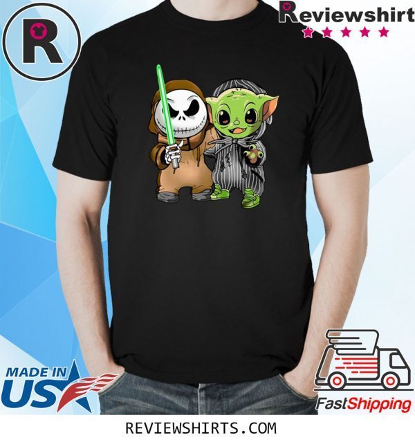 Baby Yoda and Jack Skellington Shirt