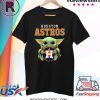 Baby Yoda Hug Houston Astros Tee Shirt