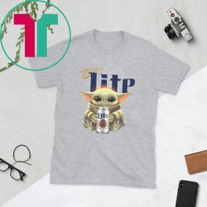 Baby Yoda hug Miller Lite T-Shirt