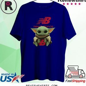 Baby Yoda hug New Balance T-Shirt