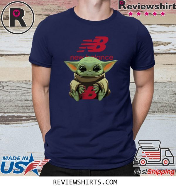 Baby Yoda hug New Balance T-Shirt