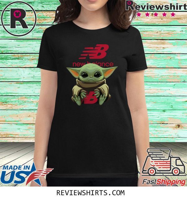 Baby Yoda hug New Balance T-Shirt