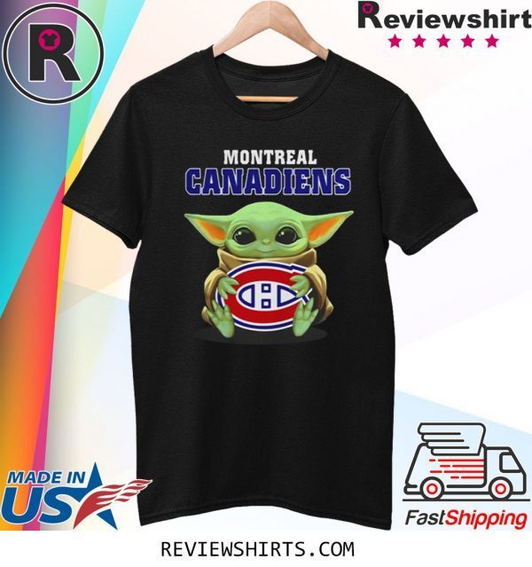 Baby yoda montreal canadiens shirt