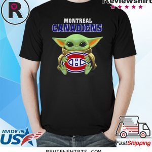 Baby yoda montreal canadiens shirt