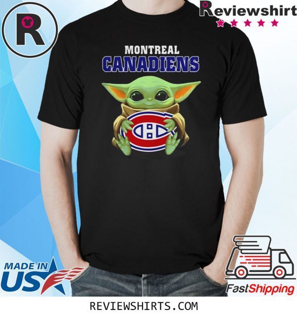 Baby yoda montreal canadiens shirt