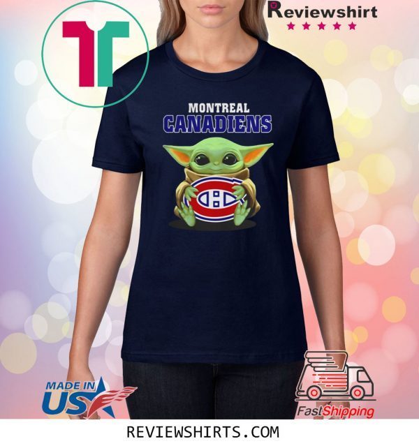 Baby yoda montreal canadiens shirt