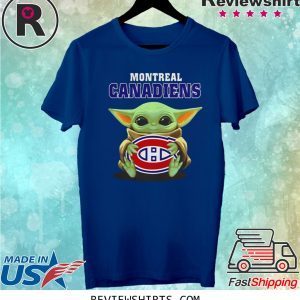 Baby yoda montreal canadiens shirt